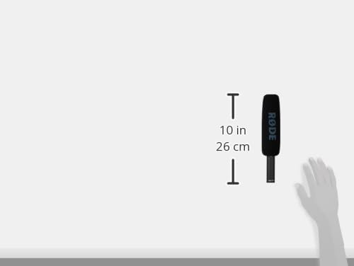 Rode NTG-1 Shotgun Condenser Microphone,Black | Supercardioid condenser with XLR-3M output and WSVM shield for film, television and ENG - Image 3