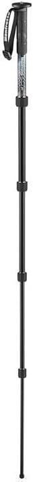 Manfrotto Element MII MMELMIIA5BK, Lightweight 5-Section Aluminium Travel Camera Monopod, with Wrist Strap, Rubber Grip, Twist Locks, Load up 15kg, for Compact Cameras, Mirrorless, DSLR, Black - Image 4