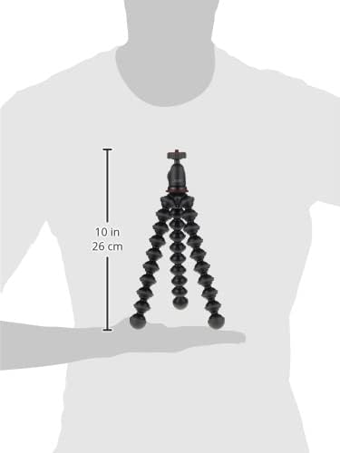 Joby GorillaPod Compact Tripod Kit with Ballhead for Mirrorless Cameras up to 2.2 lbs. Black/Charcoal. - Image 3