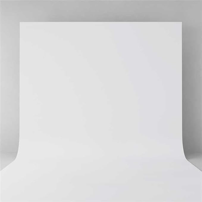 White Photo Backdrop for Photography Photoshoot Background, 10x7FT | Multipurpose Screen for Portrait Studio Video Recording Party Non-Reflective Easy Setup High Density by WELCOMETOCIPAZEE