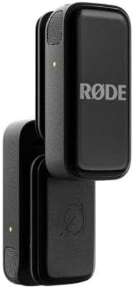 RØDE Wireless Micro - Compact Wireless Microphone Camera Kit, Two Mics with Camera Receiver, Smartphone Receiver, and Charge Case for Content Creation - USB-C, Black | 2.4 GHz digital signal with GainAssist and charging case for cameras, smartphones an... - Image 7