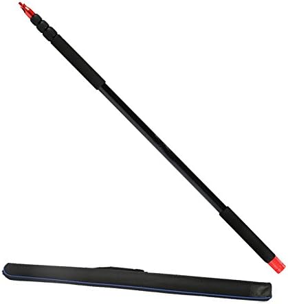 11.5 ft Professional Handheld Boom pole for Shotgun Microphones | Lightweight, Easy Twist Locks,Padded Handle, for Rode NTG Series, Sennheiser Audio-Technica Comic - Image 2