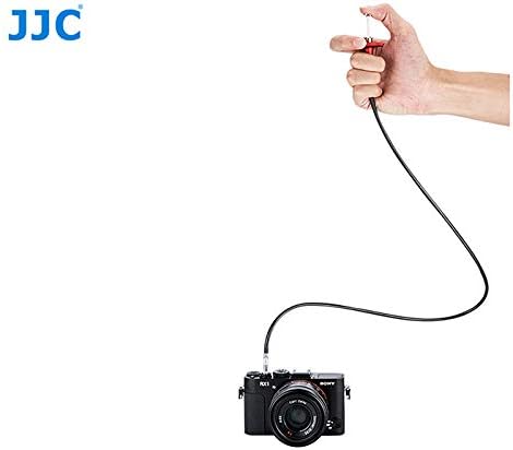 JJC TCR-70R 70cm Mechanical Cable Shutter Release with Bulb-Lock for Fujifilm X10 X20 X30 X100s X100t X-Pro1 X-Pro2 X-E1 X-E2, Leica M6 M7 M8 and Nikon Df F4 FM2 F3 FE FM3a F80, Threaded Release Cable - Image 8