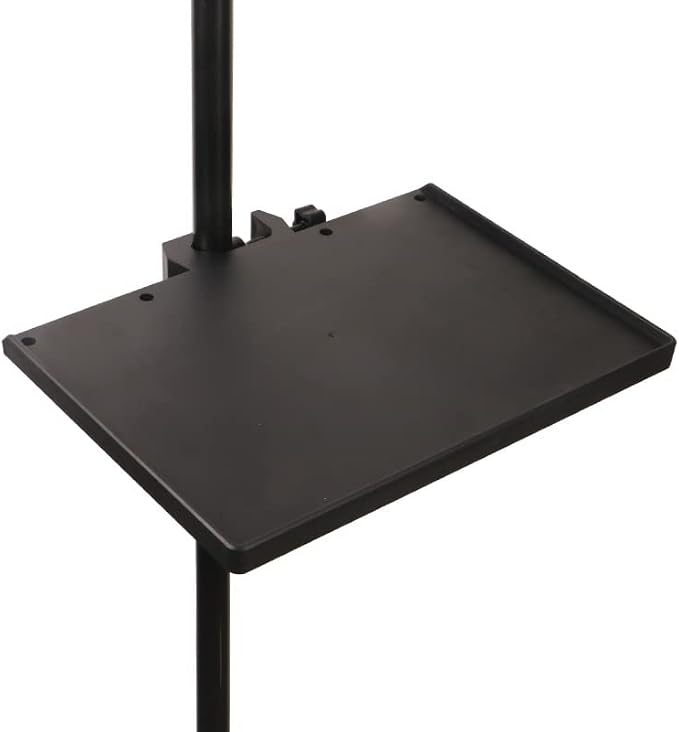 Microphone Stand Tray Mount Clamp on Rod Holders, Microphone Stand Desk with 9.44" X 6.88" for Stage, Music Sheet, Live Streaming, Recording (Stand NOT Included) Wholesale Items for Boutique by 6KTOOOLS