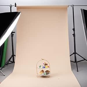 Yizhily Seamless Wheat Backdrop Paper Roll, 53" x 16.4', Heavyweight MatteWheat Photo Background for Small Studio Headshots, Tabletop Product & Food Photography | Portrait photography; headshots; food shoots; tabletop products; small studio photoshoots - Image 2