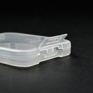 eTECH Collection 20 Pack of Clear Plastic SD/SDHC/SDXC/MicroSD/MicroSDHC/MicroSDXC Memory Card Case Holder for SanDisk/Kingston/Transcend/Samsung (Case Only, Memory Card Not Included) - Image 3