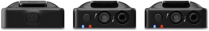 RØDE Wireless GO (Gen 3) 2-Person Compact Digital Wireless Microphone System/Recorder | 2.4 GHz, Black Bundle with 2 Lavalier Microphones + 2 Furry Windscreens + Cloth (6 Items) - Image 5