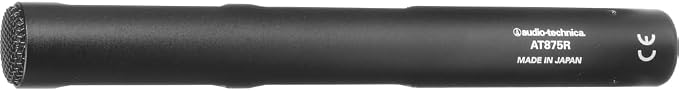 Audio-Technica AT875R Short Shotgun Microphone with Shockmount + Windshield + 20ft XLR Microphone Cable + Cleaning Cloth (5 Items) - Image 2