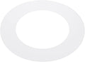 PATIKIL 5" ID 7.5" OD Plastic Trim Ring, Ceiling Light Goof Rings Matte Circular Light Cover Lighting Fixture for Ceiling Wall Recessed Can Downlights, Translucent Matte White by PATIKIL