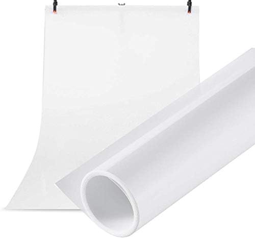 Meking PVC Backdrop 39x78 in PVC Background Matte White & Black Background | White Vinyl Backdrop for Product Photo Video Photography Studio -Black/White - Image 2