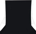GFCC 10ftx10ft Black Backdrop Background for Photography Black Photo Booth Backdrop for Photoshoot Photography Background Screen Video Recording Parties Curtain | Non-Reflective, Polyester, Easy Hang, Multipurpose Screen for Studio Photo Booth, Video R... by GFCC