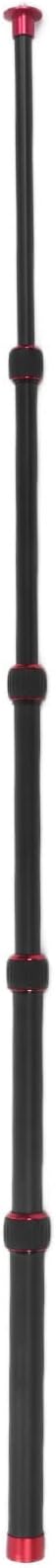 LR-255 Camera Monopod, 13.2-42.5in Extension Pole, 5 Section Aluminium Alloy, Black, Supports 5kg, Compatible with Camera, Smartphone, Camcorder, Tablet - Image 4
