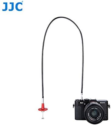 JJC TCR-70R 70cm Mechanical Cable Shutter Release with Bulb-Lock for Fujifilm X10 X20 X30 X100s X100t X-Pro1 X-Pro2 X-E1 X-E2, Leica M6 M7 M8 and Nikon Df F4 FM2 F3 FE FM3a F80, Threaded Release Cable - Image 7