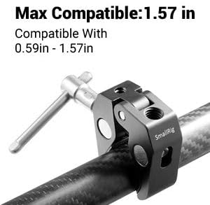 SMALLRIG Super Clamp 2-Pack Magic Arm Clamp for Camera Monitor LED Light | Compatible with DJI Ronin stabilizers,camera monitor, LED light - Image 4