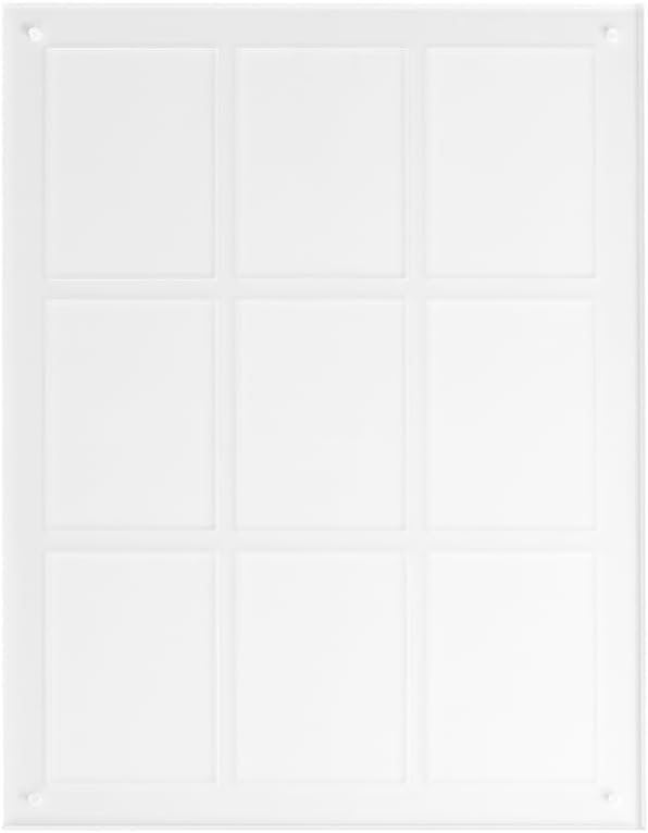 Standing Card Holder, 66 x 91 mm, Ultra Clear Acrylic Display | 9 Cards Capacity, Includes Screws, For Kpop Photocard Sports Baseball Basketball, Display Cases Protectors - Image 8