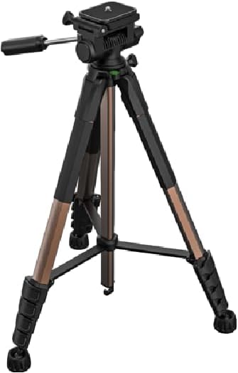 K&F CONCEPT 75" Aluminum Camera Tripod, Lightweight and Compact for Travel | Compatible with Canon Nikon DSLR Camera, Cellphone Clip and Remote Control for Shooting and Video Recording S255A3+BV01 - Image 4