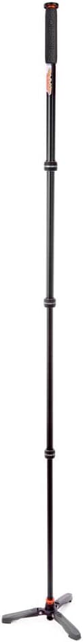 3 Legged Thing Punks Trent 2.0 Monopod with Docz2 Foot Spreader Kit - Lightweight Magnesium Alloy Camera Monopod with Multiple Uses for Heavy Equipment (TRENTKITGREY2.0) by 3LeggedThing