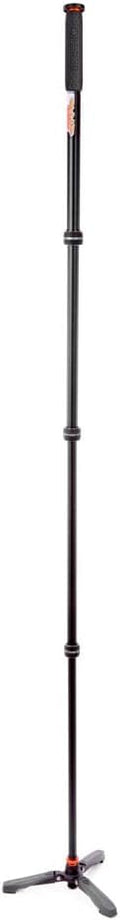 3 Legged Thing Punks Trent 2.0 Monopod with Docz2 Foot Spreader Kit - Lightweight Magnesium Alloy Camera Monopod with Multiple Uses for Heavy Equipment (TRENTKITGREY2.0) by 3LeggedThing