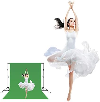Green Screen Backdrop 6x9ft Photo Backdrop Chromakey Muslin Portrait Green Backdrop for PS Keying/Video Creation/Studio Portrait Shoots - Image 4