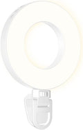 Selfie One Pro - Ring Light for Phone, iPhone, Android or Laptop | 3 Adjustable Light Modes | Rechargeable Batteries | Removeable Clip | Perfect for Beauty, Influencers, Creators by LITTIL