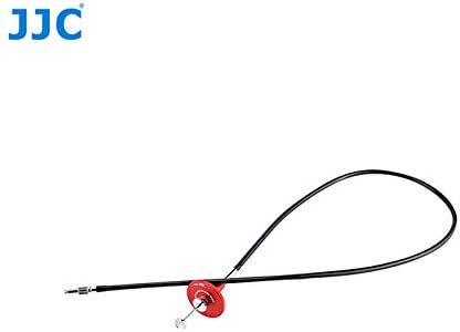 JJC TCR-70R 70cm Mechanical Cable Shutter Release with Bulb-Lock for Fujifilm X10 X20 X30 X100s X100t X-Pro1 X-Pro2 X-E1 X-E2, Leica M6 M7 M8 and Nikon Df F4 FM2 F3 FE FM3a F80, Threaded Release Cable - Image 4