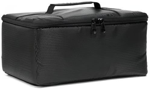 Camera Insert Bag Camera Case, Water Resistant Camera Bag Insert Portable Inner Bag, Shockproof DSLR SLR Cameras Padded Storage Bag, Inner Case Bags (Black) - Image 8