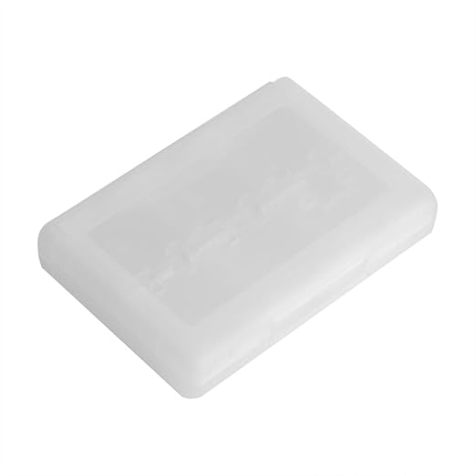 28-in-1 PP Game Card Case Holder - for Nintendo 3DS/DSL/DSI/LL, Cartridge Storage Box with 22 Slots + SD/TF Card Holders + Stylus Organizer(White) by Unknown