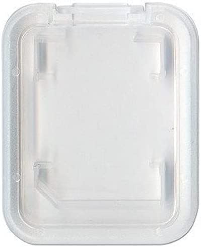 eTECH Collection Clear Plastic SD/SDHC/SDXC/Secure Digital Memory Card Case Holder Compatible for SanDisk/Kingston/Transcend/Samsung Memory Card (20 Pack) by Unknown