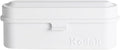 KODAK Film Case - for 5 Rolls of 35mm Films - Compact, Retro Steel Case to Sort and Safeguard Film Rolls (White) (Film is not Included) by Unknown