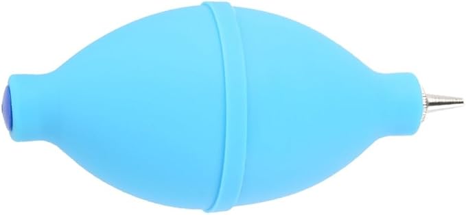 Rubber Air Blower for Camera Lens Cleaning Dust Pump Tool with Metal Valve Portable Filter Watch Cleaning Kit(Blue) - Image 3