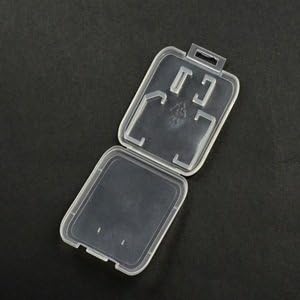 eTECH Collection 20 Pack of Clear Plastic SD/SDHC/SDXC/MicroSD/MicroSDHC/MicroSDXC Memory Card Case Holder for SanDisk/Kingston/Transcend/Samsung (Case Only, Memory Card Not Included) - Image 9