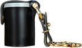 ZVZKC Leather 35mm Film Case Keychain, 35mm Film Holder Film Canisters with Caps for Film Photography & Gifts,H1.96in (Black) by ZVZKC