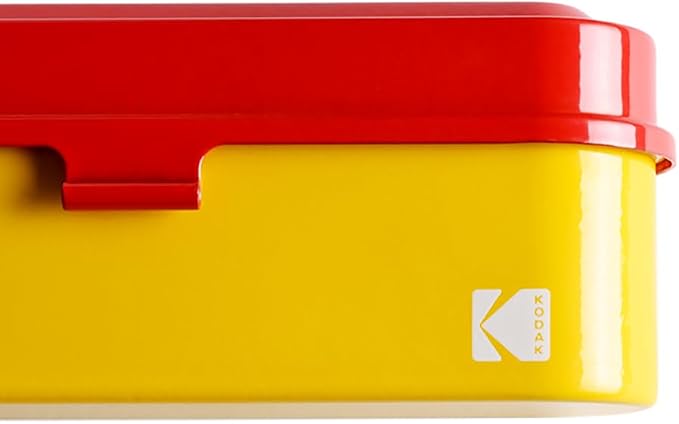 KODAK Film Case - for 5 Rolls of 35mm Films - Compact, Retro Steel Case to Sort and Safeguard Film Rolls (Film is not Included) (Red) - Image 7