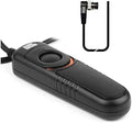 Shutter Release Cable for Nikon, Pixel RC-201-DC0 Cable Release for Nikon Fujifilm Digital SLR Cameras Replaces Nikon MC-30A by Pixel