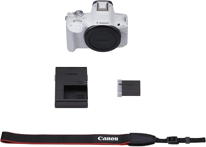 Canon EOS R50 Mirrorless Camera Body Only (White) 5812C002 Bundle with Sandisk 128GB Memory Card, Deco Essentials Camera Bag and Premium Photography Protocol Ebook Digital Download Guide - Image 9