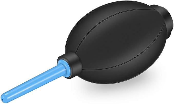 Rubber Air Blower Pump Dust Cleaner for Lens CCD Camera Black - Image 4