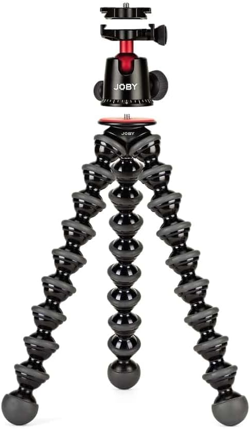 Joby GorillaPod 5K Kit, Flexible Professional Tripod with BallHead, for DSLR Camera and CSC/Mirrorless with Lens, Up to 5 kg Payload (11lbs), Black - Image 4