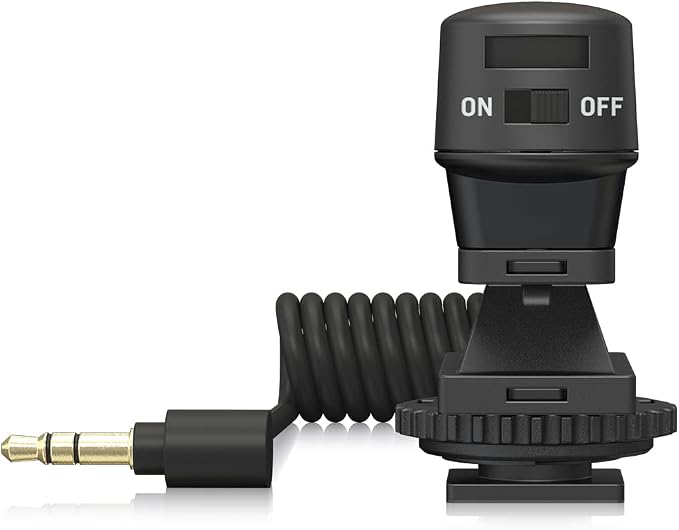 Behringer GO CAM Shotgun Microphone Wired Professional Camera Mic for Podcast Interviews Vlogs Live Streaming Audio Recorder, Black - Image 6