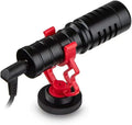 Stereo Microphone with Windscreen (Shotgun) for Canon EOS 80D by DigitalNc