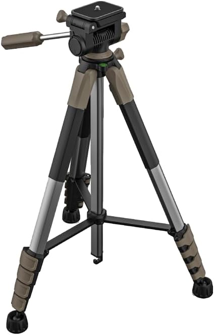 K&F CONCEPT 75" Aluminum Camera Tripod, Lightweight and Compact for Travel | Compatible with Canon Nikon DSLR Camera, Cellphone Clip and Remote Control for Shooting and Video Recording S255A3+BV01 - Image 4