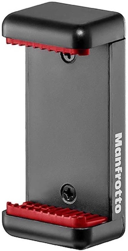 Manfrotto Mini Tripod with Universal Smartphone Clamp, Made in Italy, for iPhone with or Without Case, CSC, Vlogging, Videography, MKPIXICLMII-BK - Image 5