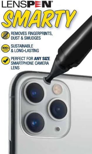 LensPen Smarty Smartphone Camera Clean Bundle | Black Carbon Cleaning, Original Patented Tech, Removes Fingerprints Dust Grease, Cell Phone Camera Optics - Image 9