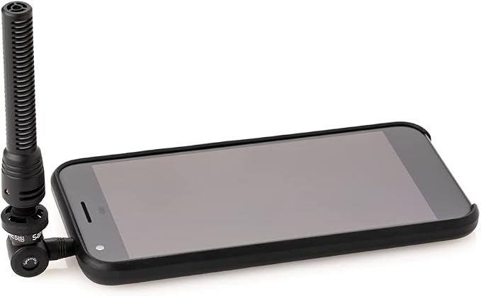 Saramonic Unidirectional Micro-Shotgun Microphone with 3.5mm TRRS Output for Smartphones, Tablets, Computers and More with a 3.5mm Headphone Port (SmartMic5S) - Image 7