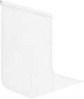 White Photography Backdrop for Photoshoot, Fabric 10x20ft | Polyester Studio Photo Backgrounds, Non Reflective, Easy to Hang, for Portrait Shoot, Product, Party Decor, Video Creation by LYLYCTY