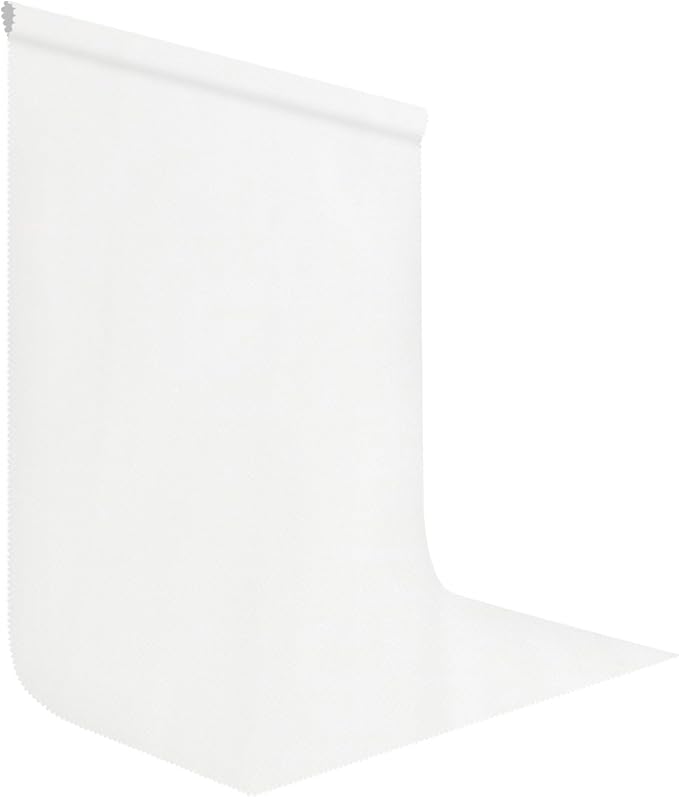 White Photography Backdrop for Photoshoot, Fabric 10x20ft | Polyester Studio Photo Backgrounds, Non Reflective, Easy to Hang, for Portrait Shoot, Product, Party Decor, Video Creation by LYLYCTY