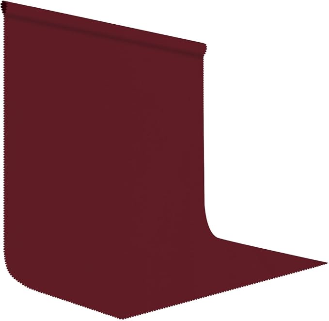 Burgundy Photography Backdrop for Photoshoot, Fabric 8x10ft | Polyester Studio Photo Backgrounds, Non Reflective, Easy to Hang, for Portrait Shoot, Product, Party Decor, Video Creation by LYLYCTY