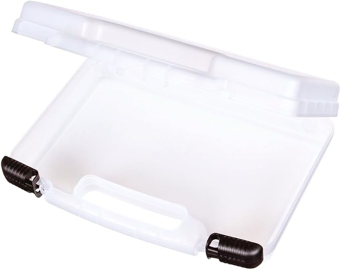 ArtBin 14-Inch Quick View Lockable Carrying Case, Clear - Image 2
