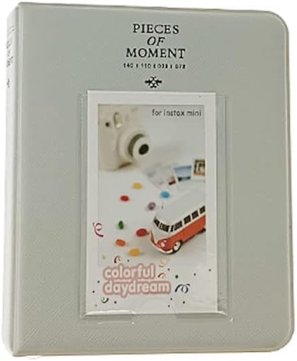 64 Pockets For Polaroid Photo Album Mini Instant Picture Case Storage For Fujifilm Instax Mini Film 8 Korea Instax Album-Green - Image 5