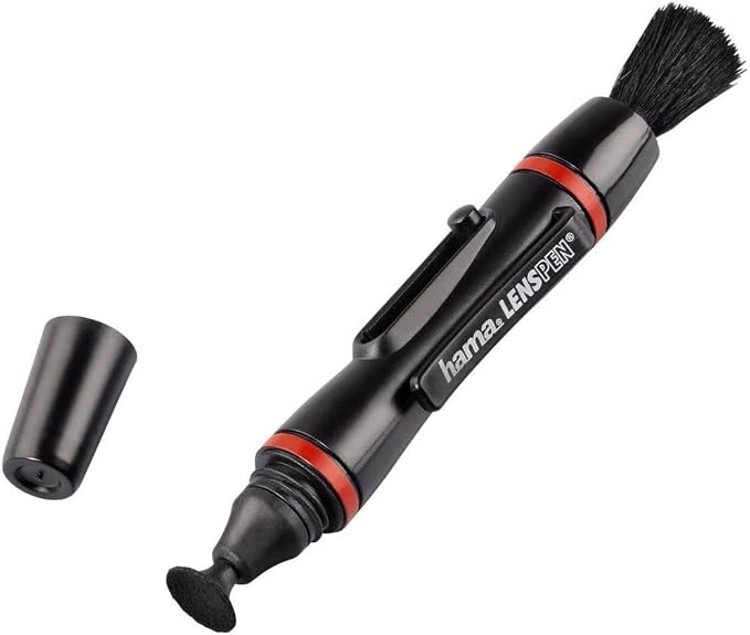 Hama Classic Lens Pen | For Camera Lens and Filter Cleaning, Removes dust, grease spots and other smudges by Hama