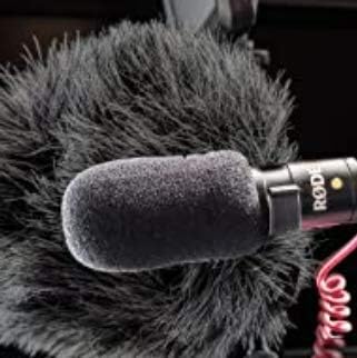 CA555 large microphone windscreens (Foam Microphone Covers) (2-pack) for use with mini-shotgun mics, larger headsets and desktop microphones - Image 7
